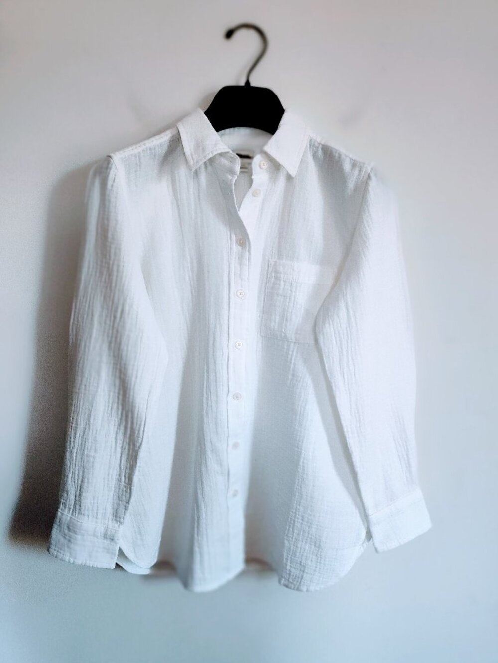 J Crew Factory White Blouse